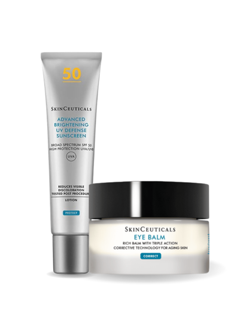 Eye Balm 14 g & Advanced Brightening SPF50 15 ml