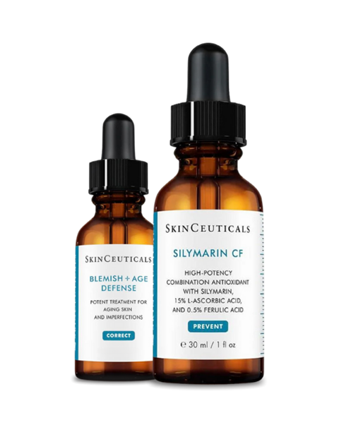 Silymarin CF 30 ML + Blemish+Age Defense 15 ML