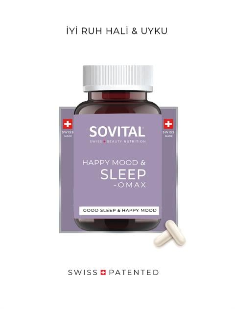 SOVITAL Happy Mood & Sleep-Omax 60 Capsule