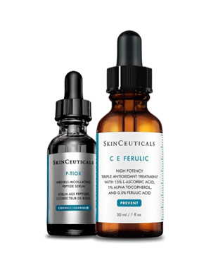 CE Ferulic 30 ml & P-TIOX Serum 15 ml (Çantalı Set)