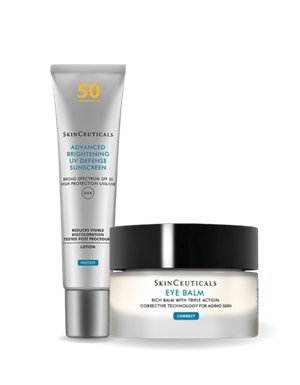 Eye Balm 14 g & Advanced Brightening SPF50 15 ml