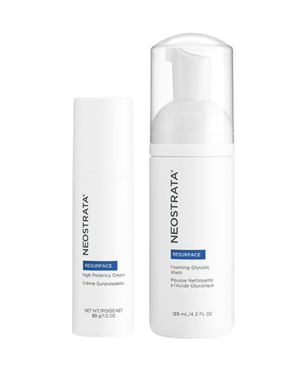 Foaming Glycolic Wash 125 ml & High Potency Cream 30 g