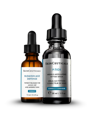 P-TIOX Serum 30 ml & Blemish+Age Defense 15 ml