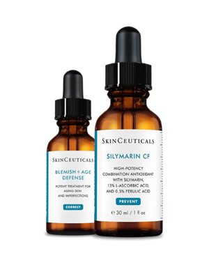 Silymarin CF 30 ML + Blemish+Age Defense 15 ML
