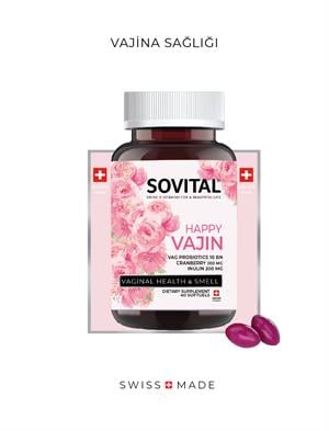 SOVITAL Happy Vajin 40 Soft Capsule