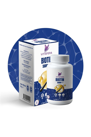 Vitisfera Biotin 5000 mcg 60 Tablet