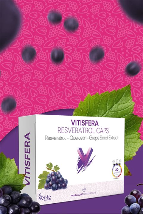 Vitisfera Resveratrol Caps 20 Kapsül