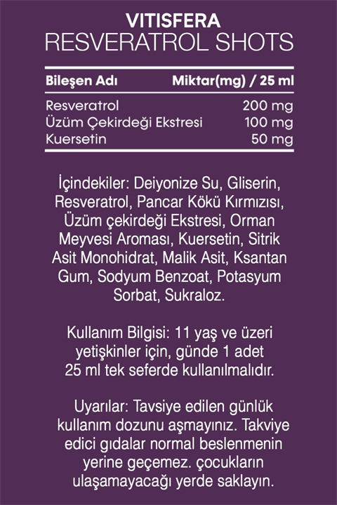 Vitisfera Resveratrol Shots (20x25 ML)