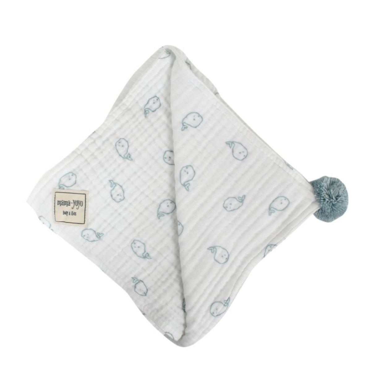 Bath Set- Hooded Towel Babywhale & Baby Brush