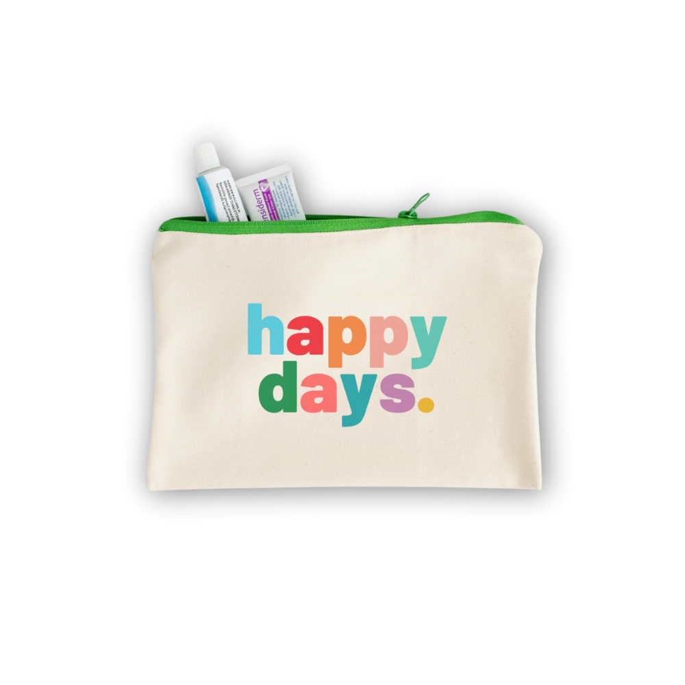 Happy days. Anne Çantası Çok Amaçlı Kanvas Çanta