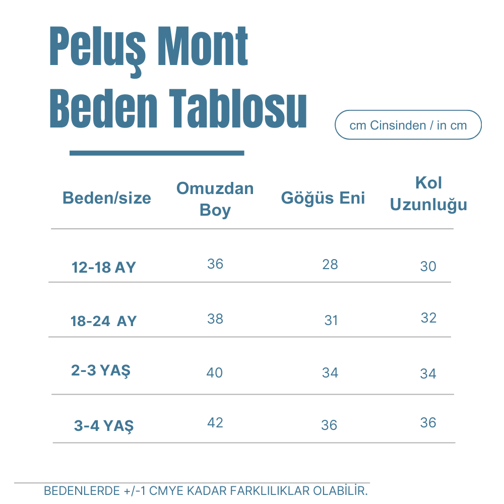 Suni Kürklü Kız Çocuk Montu - Çiçek Desen