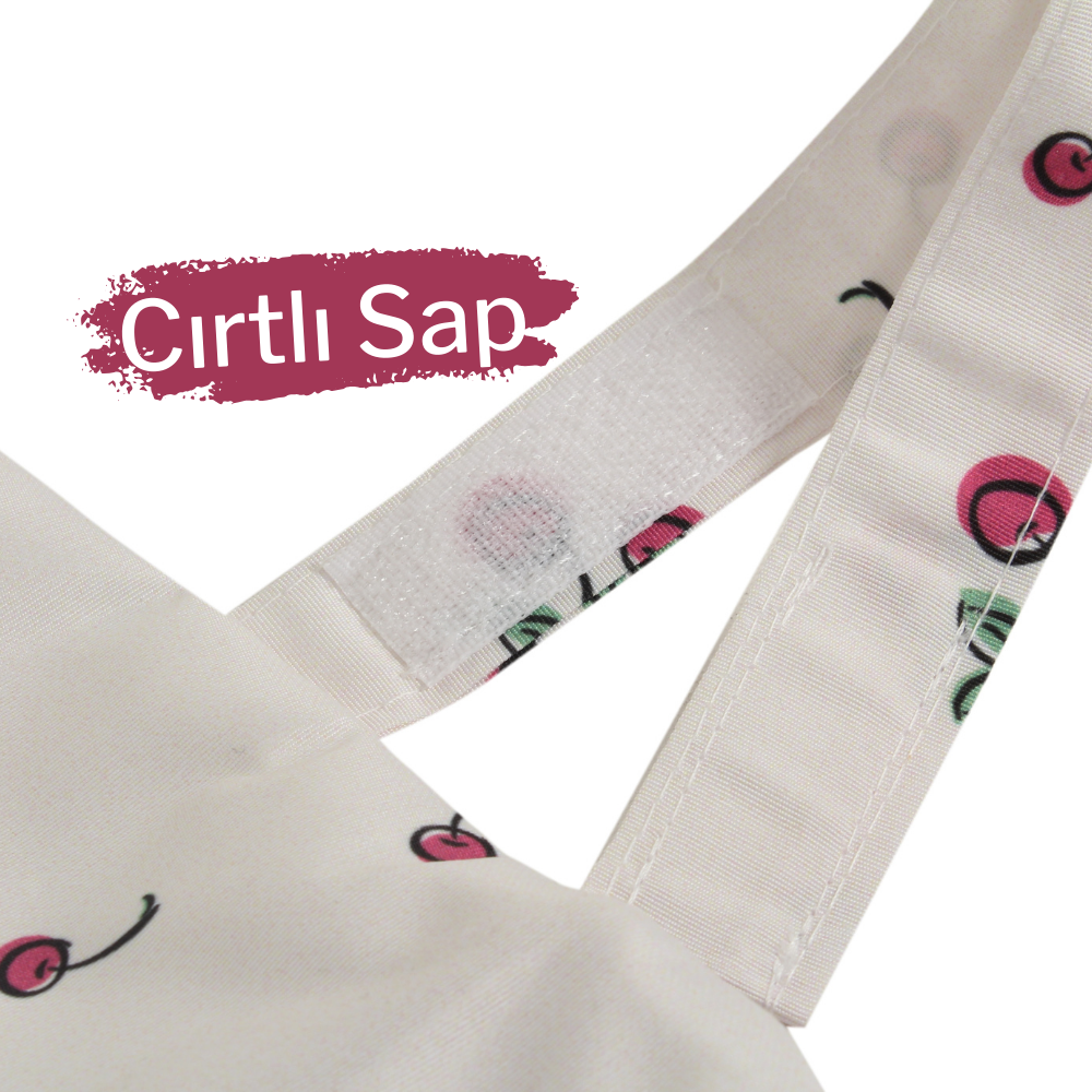 Temiz & Islak/Kirli 2li Çanta Seti Cherry