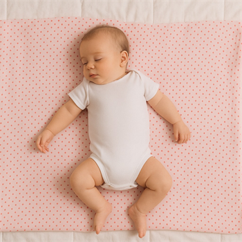 3lü Müslin Set - Pudra Kalp Takım  