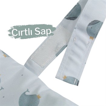  Advantageous Set- Multi Purpose Organic Muslin Throw & Water-proof Dirty/Wet Bag- Whaley  