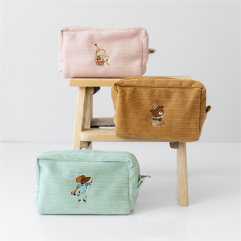 Avantajlı Set - Puset Çantası - Kadife Organizer Çanta Mint 