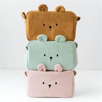 Avantajlı Set - Puset Çantası - Kadife Organizer Çanta Pudra 