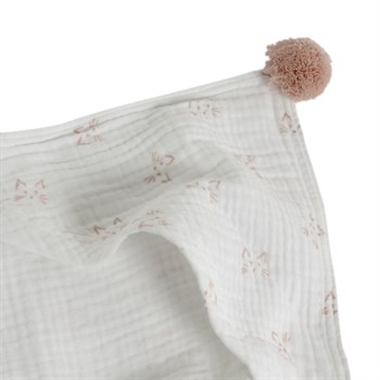 Hooded Baby Towel - 4 Layered Muslin Kitty