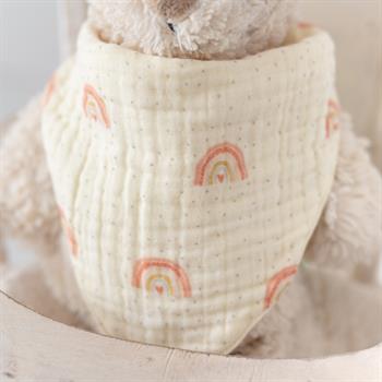 Baby Bandana Bibs- Rainbow