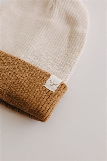 Double Sided Winter Hat- Brown