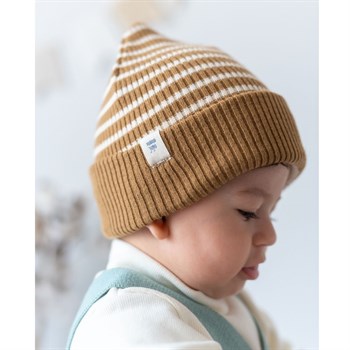 Double Sided Winter Hat- Brown