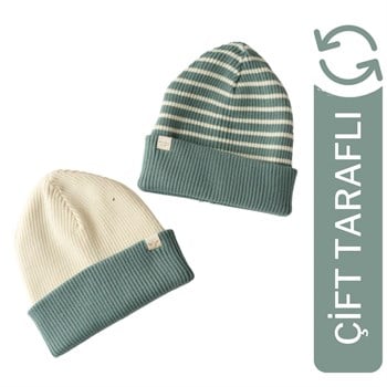 Double Sided Winter Hat-Mint