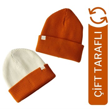 Çift Taraflı Turuncu Bere