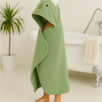 Dinozor Kurulama Havlusu Outlet Kişiye Özel Nakış İşleme