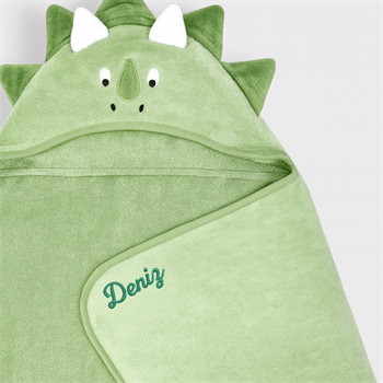 Dinozor Kurulama Havlusu Outlet Kişiye Özel Nakış İşleme