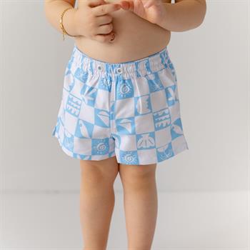 

Erkek Çocuk Şort Mayo mavi kareli  2-3 Yaş