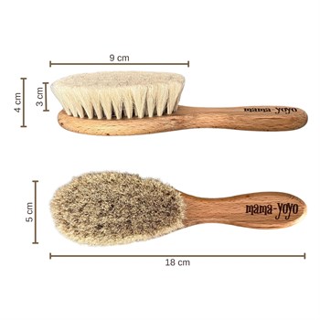 Goat Hair - Baby Brush with Name