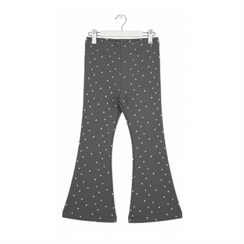 İspanyol Paça Gri Çocuk Tayt %100 Pamuk  2-3 Yaş