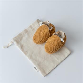 Kadife Patik - Kahve - Kaydırmaz Taban 