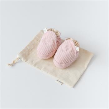 Kadife Patik - Pudra - Kaydırmaz Taban 