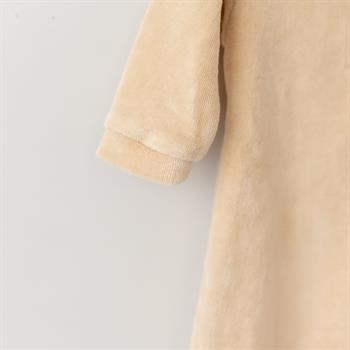 Kadife Uyku Tulumu - Ayıcık Nakışlı 