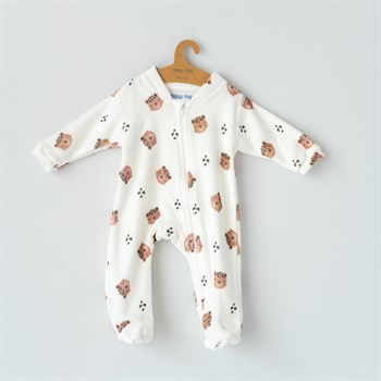 Kadife Uyku Tulumu Baby Leopar