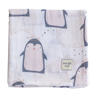 Multi Purpose Organic Muslin Throws 100% Organic Cotton-Burp Clothes- Pinqueen