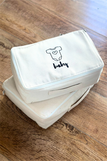 Mom&Baby İkili Valiz İçi Düzenleyici / Organizer Hurç, Kese Seti 4lü set 