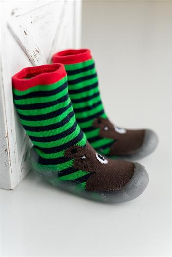 Nou Nou Ayı Kaydırmaz Taban Çorap Panduf