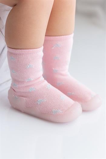 Nou Nou Simli Yıldız Kaydırmaz Taban Çorap Panduf
