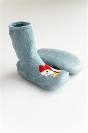 Nou Nou Tilki Kaydırmaz Taban Çorap Panduf