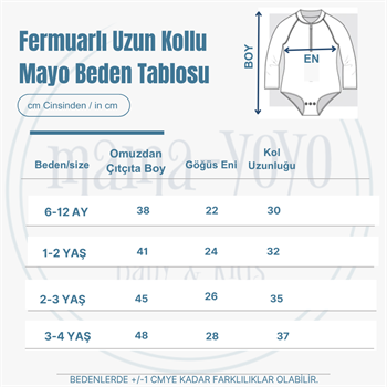 Önden Fermuarlı - Alttan Çıtçıtlı Mayo Gökkuşağı