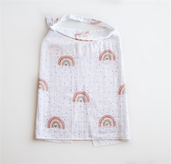 Breastfeeding Apron- Rainbow