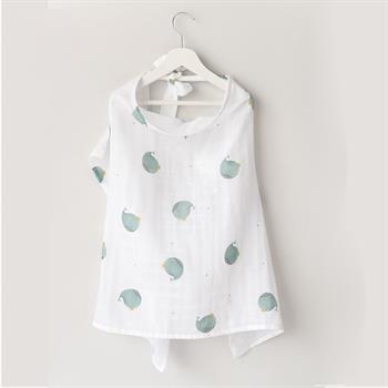 Organik Müslin Emzirme Örtüsü Whaley/Balina