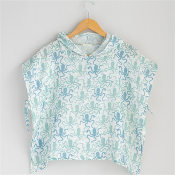 Organik Müslin Panço- Ahtapot