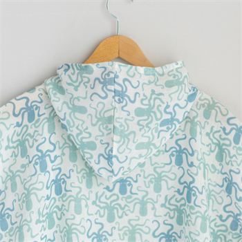 Organik Müslin Panço- Ahtapot