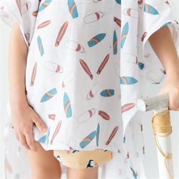 Organik Müslin Panço- Surf the Waves