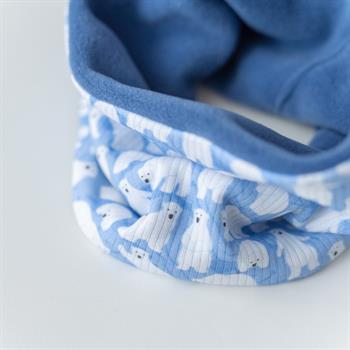 Polar Boyunluk - Kutup Ayısı/İndigo  - 5 Yaşa kadar uyumlu 