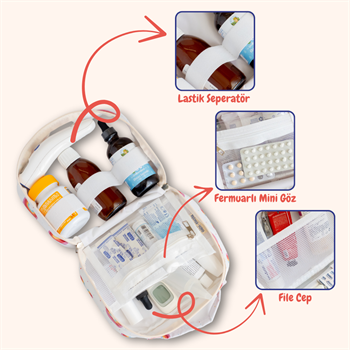 Seyahat / İlaç Çantası Rainbow - Gökkuşağı