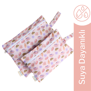 Temiz & Islak/Kirli 2li Çanta Seti Shell