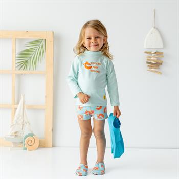 UV Korumalı Uzun Kollu Mayo Seti // Fish